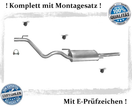 Endschalldämpfer golf 3 - endschalldämpfer,