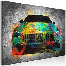 Auto Mercedes Wagen Bunt VLIES