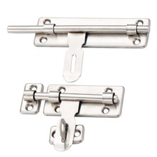 Edelstahl Türriegel mit