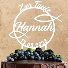 Acryl cake topper - acryl, zur