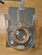 Dreihals-Rundkolben  Schott