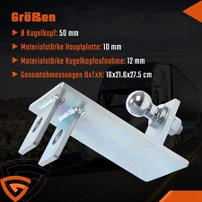 Traktor Anhängerkupplung Zugmaul-Kugelkopf Kombikupplung Anhänger Kombikupplung