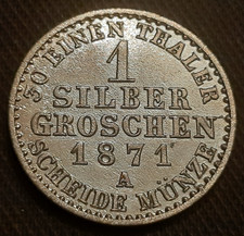 Preussen 1 Silbergroschen 1871 A