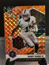 2021 Panini Mosaic Mosaic Reaktiv Orange Prizm Henry RUGGS III #108