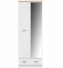Kleiderschrank TOP MIX 2D1S/60CM Wohnzimmer laminierte Platte Breite 60cm