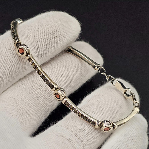 Vintage silber armband - armband, mit