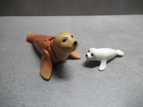Playmobil tiere 2x seehunde - |,