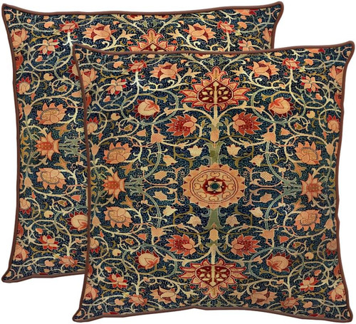 Boho kissenbezug samt 40x40 - kissenbezug,