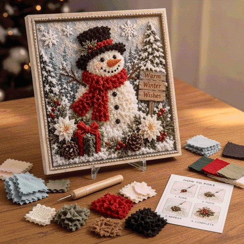 Weihnachten poke kunst - weihnachten,