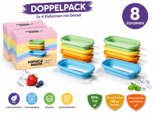 Eisformen eis stiel silikon - eisformen,