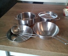 Ikea Kinder Kochgeschirr Kochtöpfe Kinderküche Edelstahl