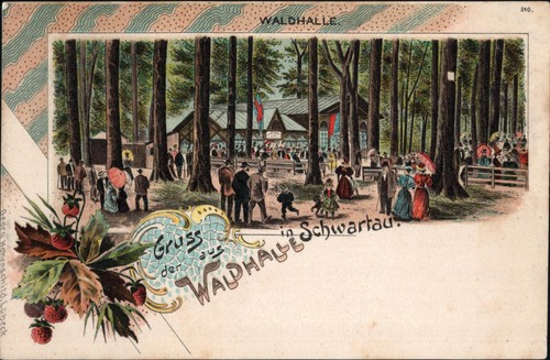 Gruss aus waldhalle - aus,