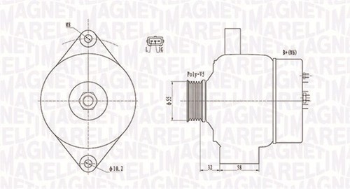Magneti marelli 063732026010 - marelli,