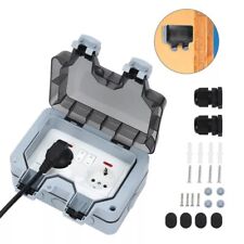 Außensteckdose Steckdose Garten Gartensteckdose Schutzkontakt Feuchtraum IP66