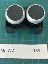 Eaton Moeller Fronttafel  2 Stück Taster   Typ  M22-K01 / öffner