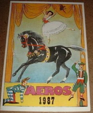 1987 CIRQUE/CIRCUS PROGRAM