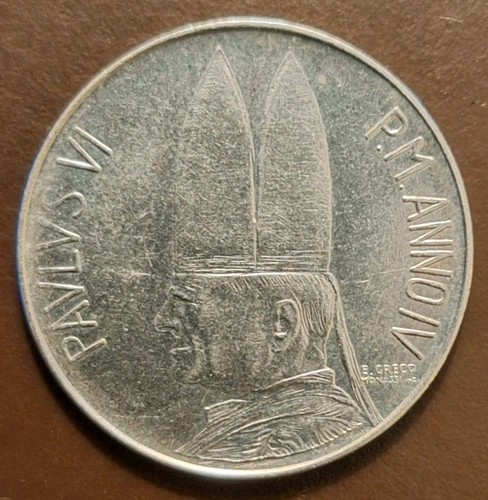 Vatikan 100 lire 1966 - vatikan,, anno