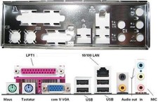 ATX Blende I/O shield ASRock