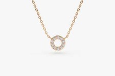 Diamond necklace chain