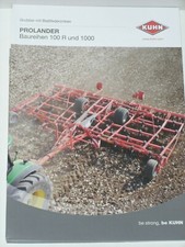 KUHN PROLANDER Grubber mit Blattfederzinken Prospekt von 07/2019 ( 914 )