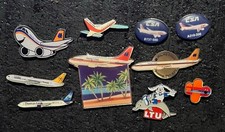 Flugzeug / Airline Pin Anstecker Sammlung Boeing 767, Airbus…
