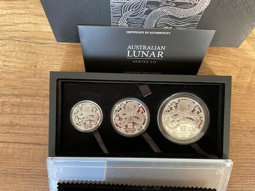 Münzen silber coin set - 3,5, oz