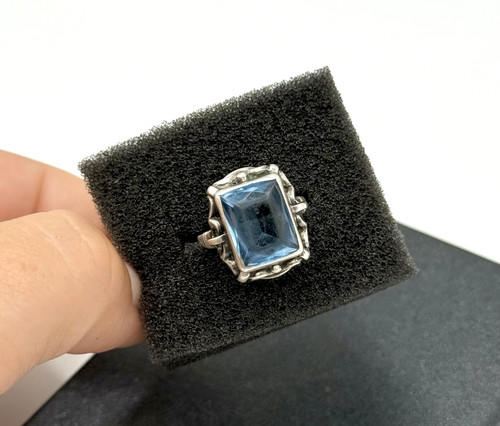 Antiker jugendstil silber ring - silber,