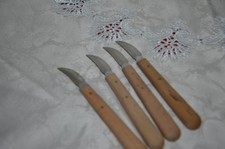 4 x Kerbschnitzmesser |