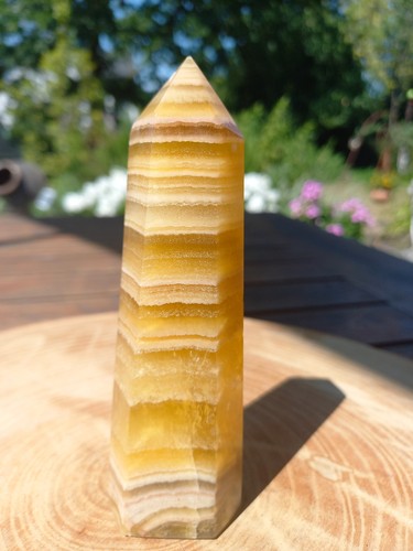 Fluorit gelb spitze - fluorit, ,gelb,spitze