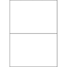 Versandetiketten / Laseretiketten selbstklebend auf DIN A4 Bogen - 210 x 148 mm