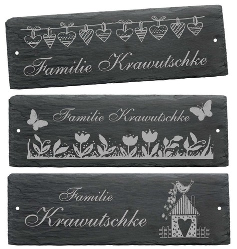 Türschild personalisiert