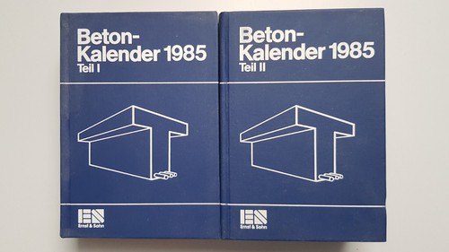 Beton kalender 1985 teil - 1985, i