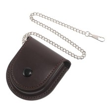  Vintage-Taschenuhr-Lederetui
