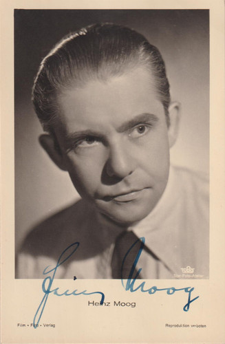 Heinz moog original - heinz, autogramm