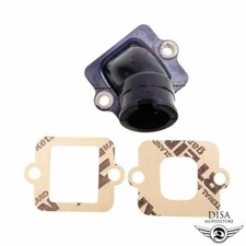 Ansaugstutzen offen + Dichtungen für Aprilia Piaggio Gilera 50ccm Roller