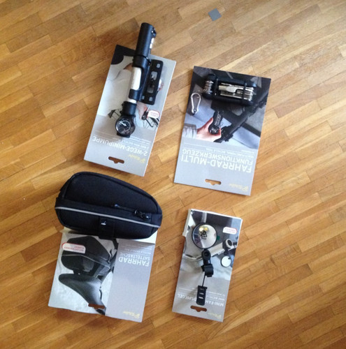 Fahrrad set mini pumpe - fahrrad, +