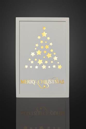 Deko bild led merry christmas - bild,