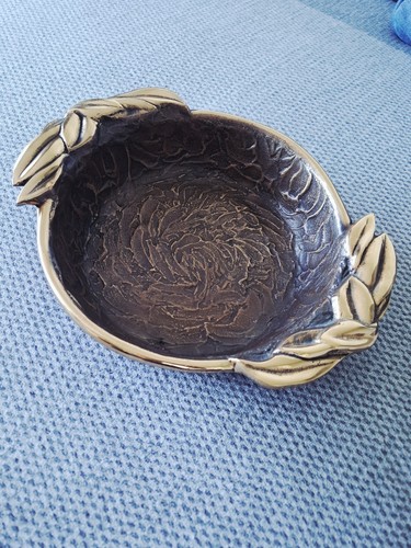 Hvd bronzeschale 3265 gramm - bronzeschale,