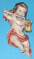 Holzfigur geschnitzt, Engel