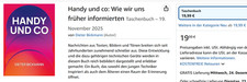 Wie wir uns früher