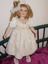 @@@ SAMMLERPUPPE PORZELLAN MARILYN*REINART FAELENS*Nr. 283*TOP & OVP* @@@