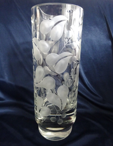 Schwere xxl glasvase vase 70er - schwere,