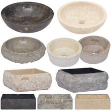 Aufsatzwaschbecken Waschbecken Marmorwaschbecken Waschschale Naturstein Becken