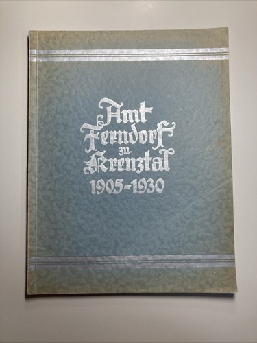 1930 amt ferndorf kreuztal - amt, zu