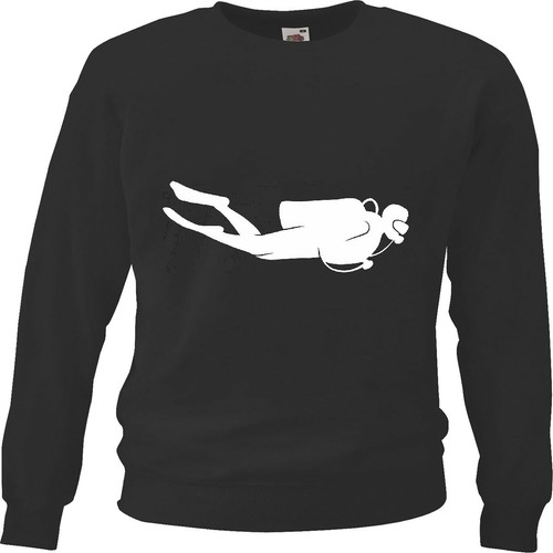 Sweatshirt silhouette tauchen - sweatshirt,