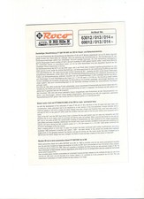 Bedienungsanleitung Beschreibung Roco H0 63012/013/014 VT 628.2