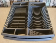 Geschirrständer, Abtropfgestell von Plast Team, grau, ca. 42 x 39 cm