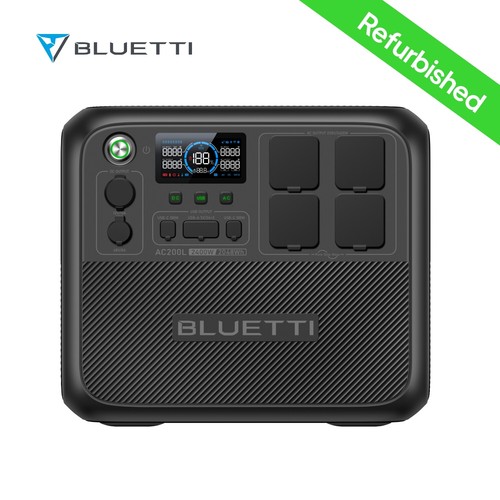 Bluetti ac200l 2400w - bluetti,
