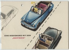 Prospekt Wartburg 311 von 1956 - Eine Begegnung mit dem »Wartburg«