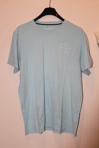 Camp david shirt türkis - david,